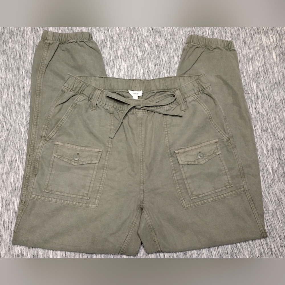 Aerie Army Green Cargo Joggers, Women's Size Small, Like New